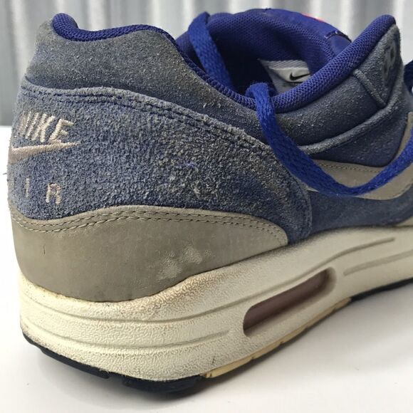 Nike Air Max 1 Premium Deep Royal Granite 512033-408 - Picture 9 of 10
